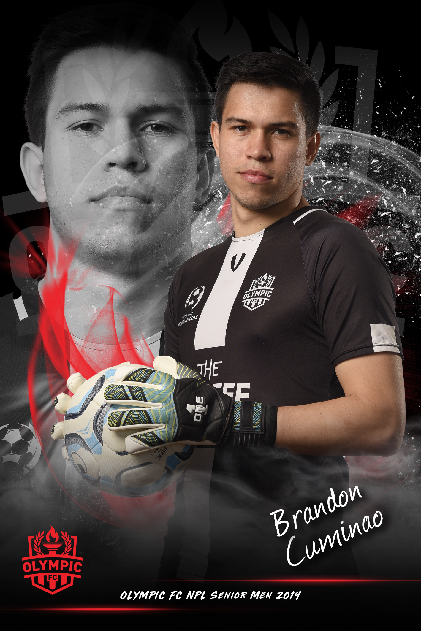 Brandon Cuminao Olympic FC Individual Portrait 2019