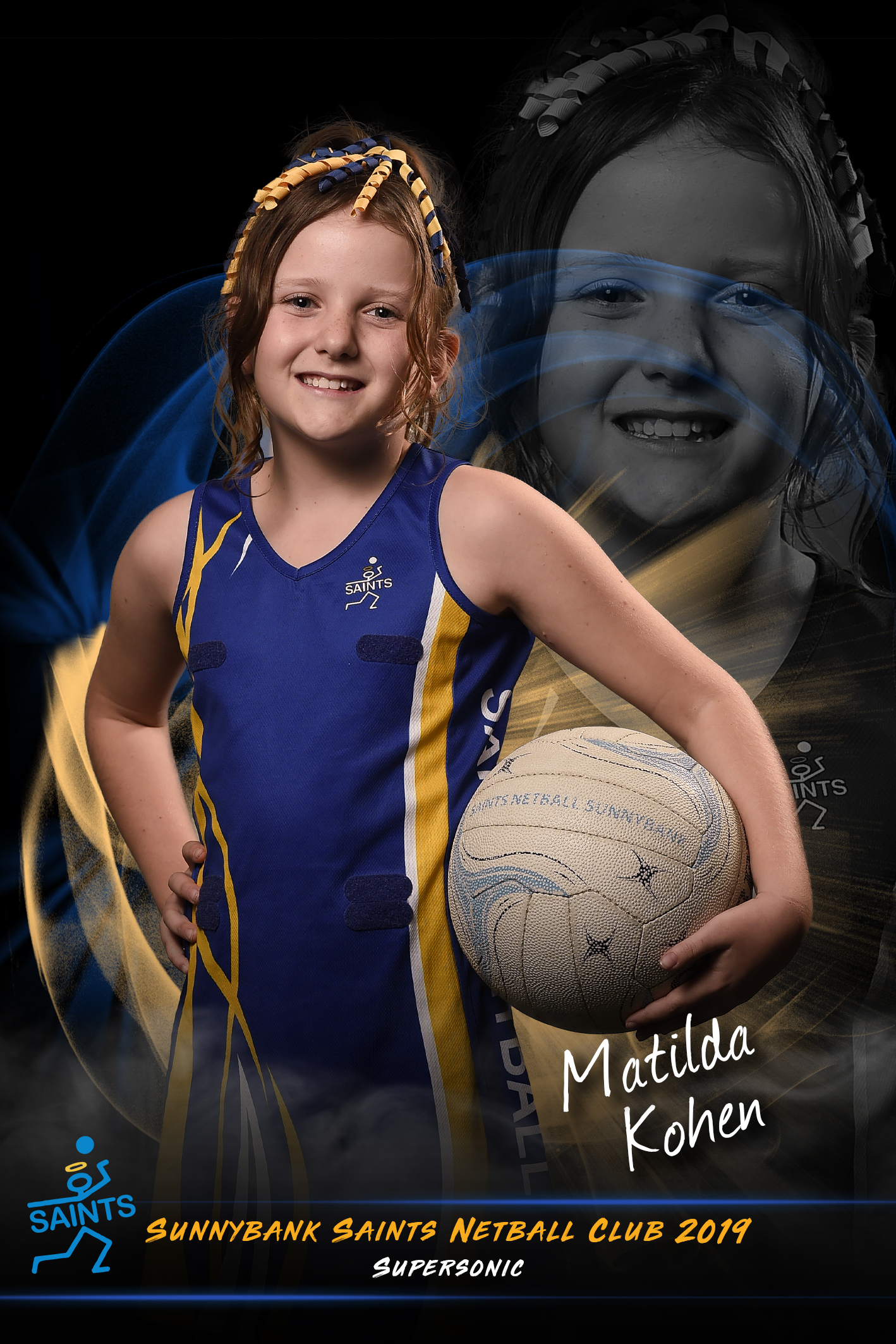 Matilda Kohen Sunnybank Saints Individual Portrait 2019